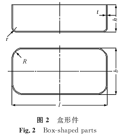 图2 盒形件<br/>Fig.2 Box-shaped parts