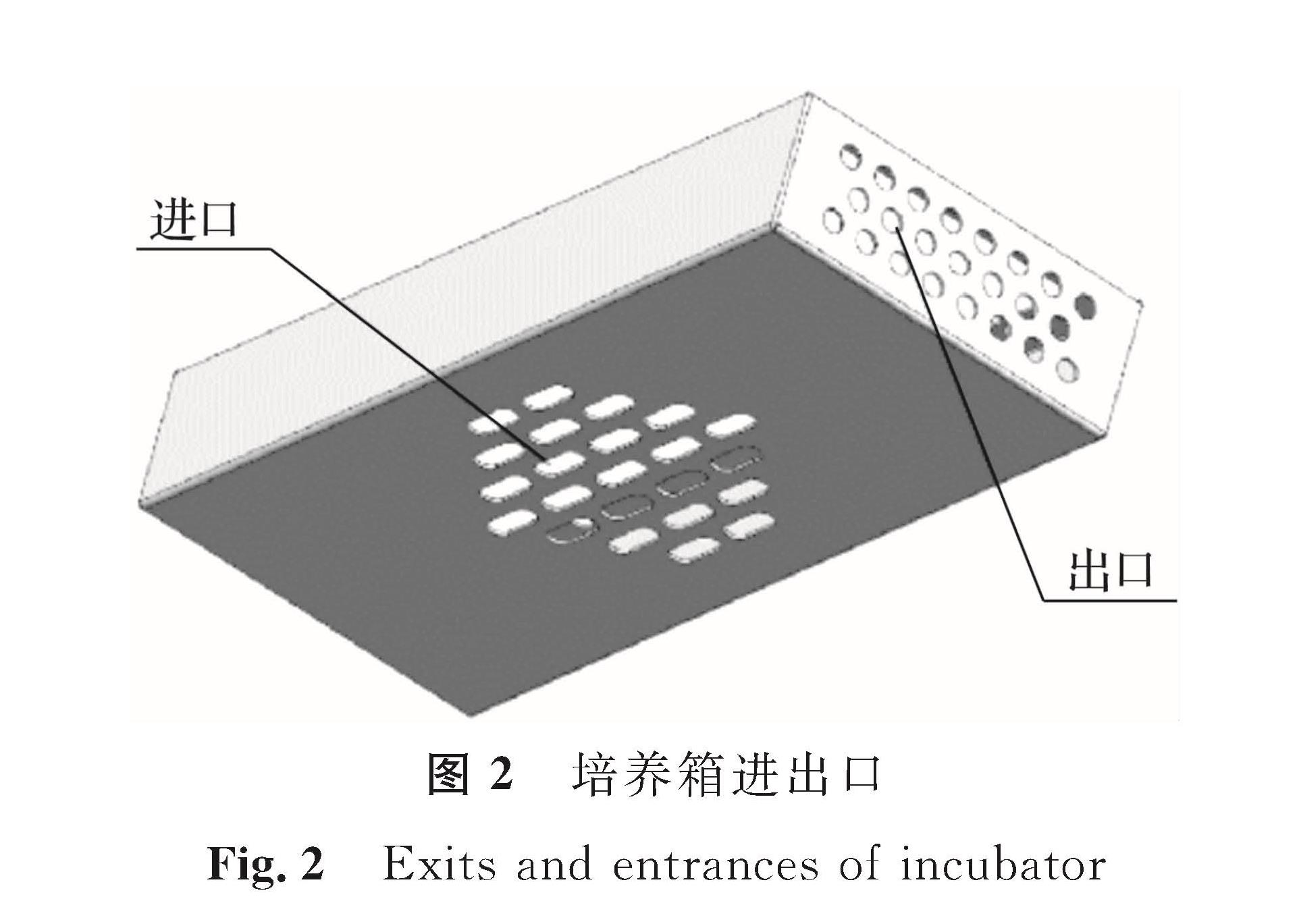 图2 培养箱进出口<br/>Fig.2 Exits and entrances of incubator