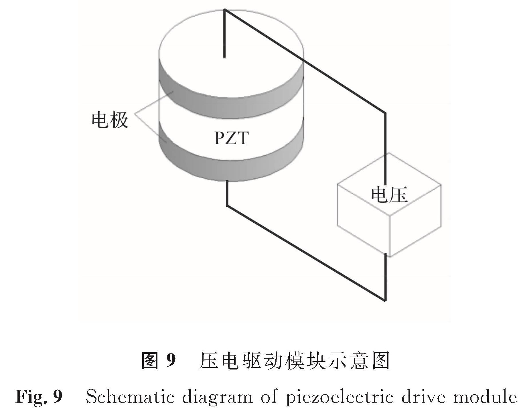 图9 压电驱动模块示意图<br/>Fig.9 Schematic diagram of piezoelectric drive module